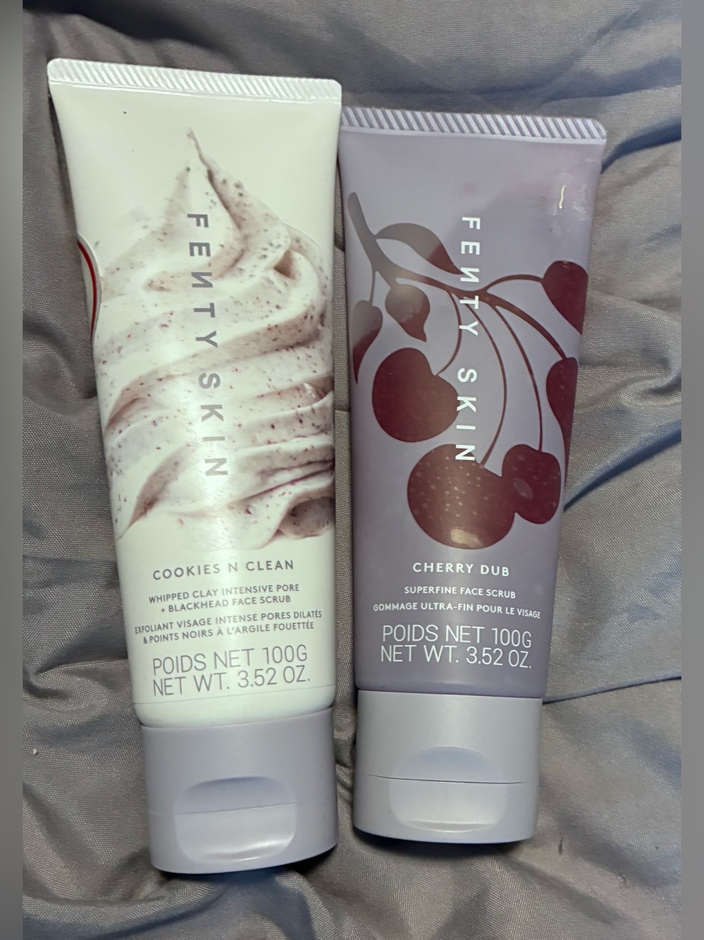 FENTY SKIN Bundle Cookies N Clean + Cherry Dub Face Mask & Scrub NEW